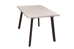 Стол TEO раскладной (120+40), цемент светлый