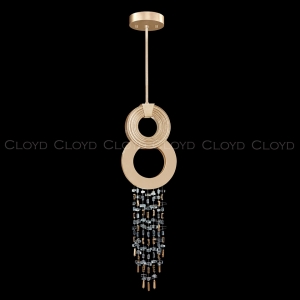 Подвесной светильник Cloyd APOLLINER P2 / Ø27 см - латунь (арт.11540)