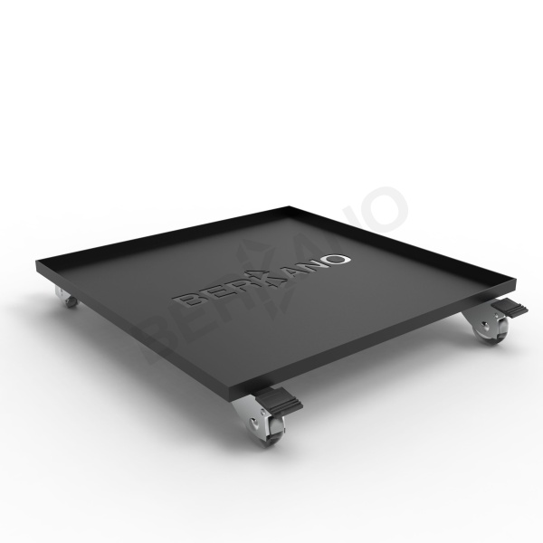 Поддон с колесиками для кашпо квадратный 30*30