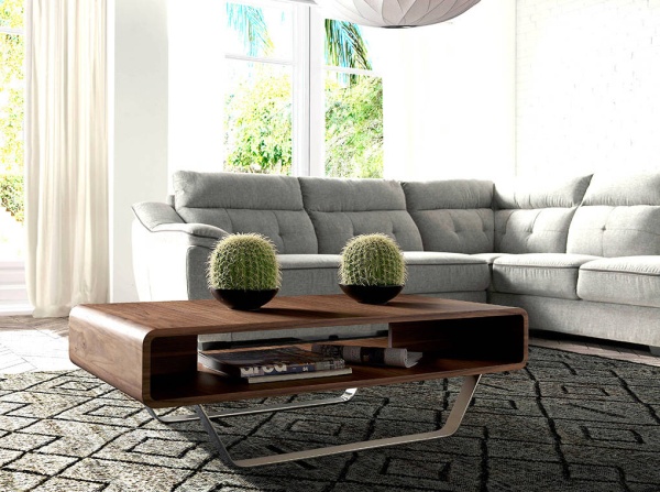 Ореховый журнальный столик 136-A /2002 от интернет-магазина IDODOM.RU