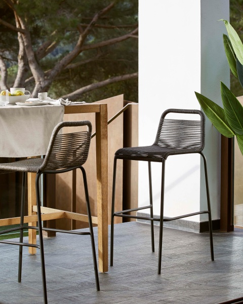 Барный стул Glenville 74 см черный от интернет-магазина IDODOM.RU