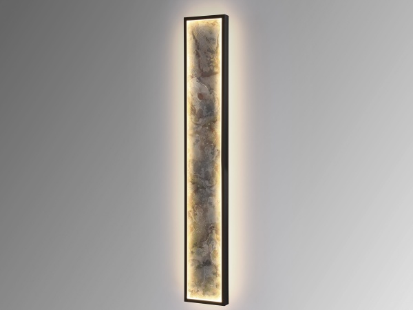 Настенный светильник Stone CCT- черный LED L100 от интернет-магазина IDODOM.RU