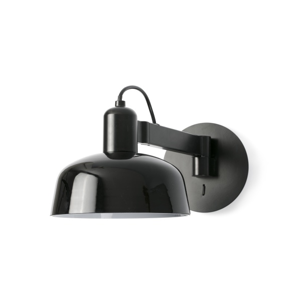 Настенный светильник TATAWIN с ручкой черный 1xE27 от интернет-магазина IDODOM.RU