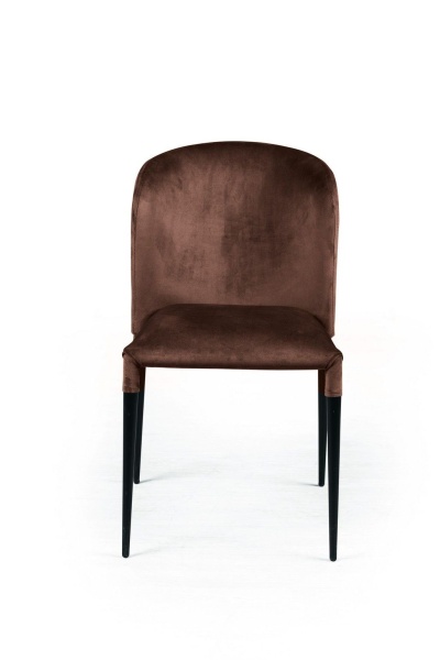 Стул Albert (Альберт), бархат коричневый 12 от интернет-магазина IDODOM.RU
