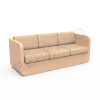 Диван Grace с подушками терракотового цвета, аксессуар песочного цвета