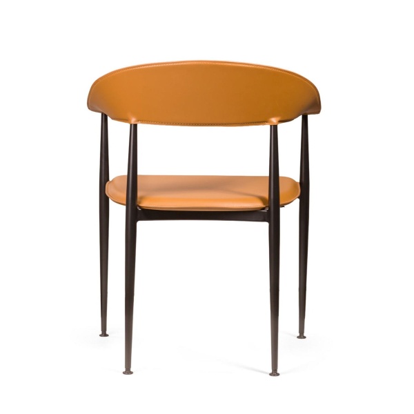 Стул Rotti, кожа коричневый от интернет-магазина IDODOM.RU