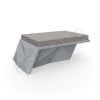 Угловой модуль Quaro с подушками Graphite, Graphite