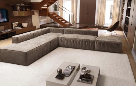 Пуф Фри ФП001 - Оксфорд искусственная замша