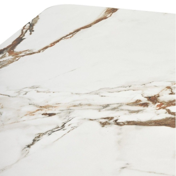 Стол обеденный Bronx (200+50+50), керамика матовая светлый, опора шампань от интернет-магазина IDODOM.RU