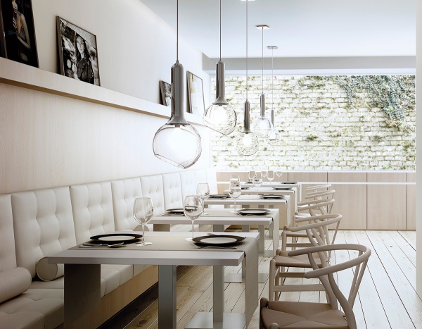 Подвесной светильник Luck LUC_2443S никель от интернет-магазина IDODOM.RU