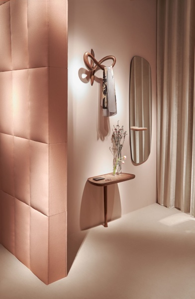 Зеркало настенное Momentos орех от интернет-магазина IDODOM.RU