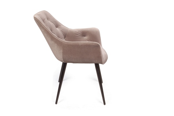 Стул Archi поворотный 90 градусов, функция возврата, антишум, бархат бежевый 5, опора конус от интернет-магазина IDODOM.RU