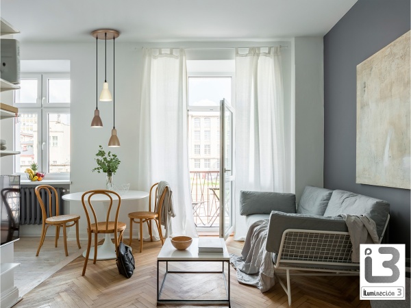 Afra Люстра 3L коричневый/кремовый от интернет-магазина IDODOM.RU