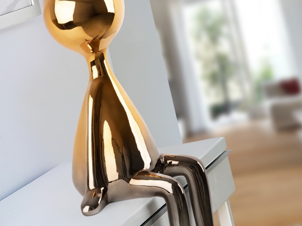 Sit down Фигура серый/оранжевый от интернет-магазина IDODOM.RU