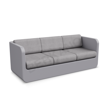 Диван Grace с подушками Concrete Gray, Gray