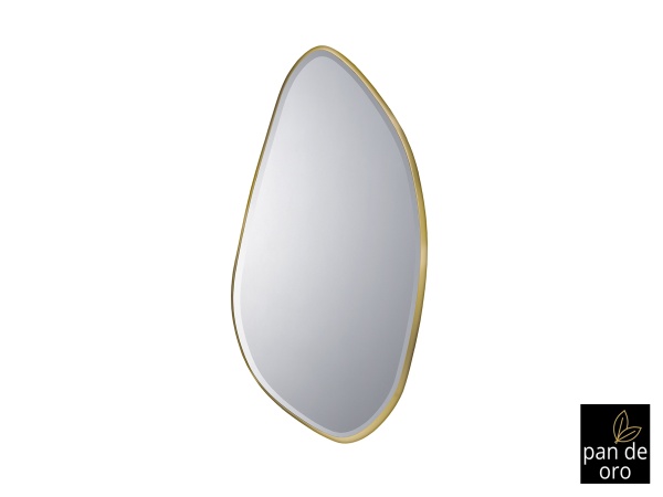 Зеркало овальное Mimo 80X170 золотое от интернет-магазина IDODOM.RU