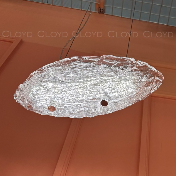 Подвесной светильник Cloyd GREES P1 / шир. 30 см - up - хром (арт.11567) от интернет-магазина IDODOM.RU