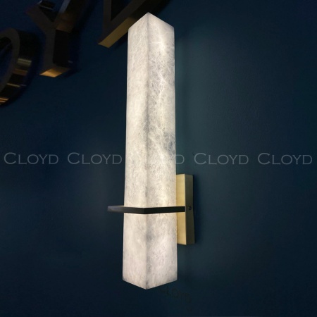 Бра Cloyd BEGRIFF W1 / алебастр -латунь (арт.20325) от интернет-магазина IDODOM.RU