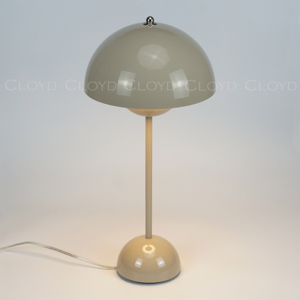 Настольная лампа Cloyd ERMA-B T1 / выс. 50 см - серый (арт.30043) от интернет-магазина IDODOM.RU