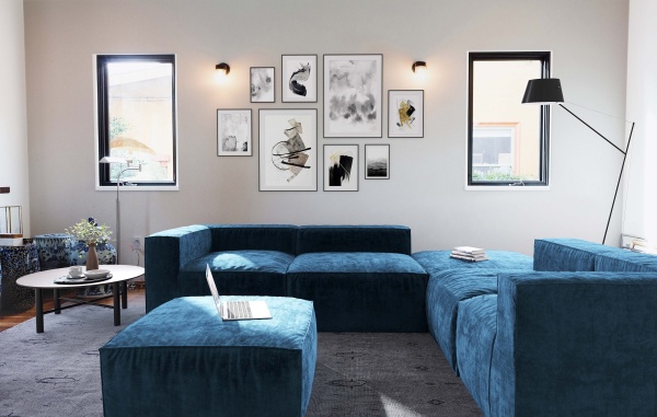 Пуф Фри ФП001 - Эконом микровелюр