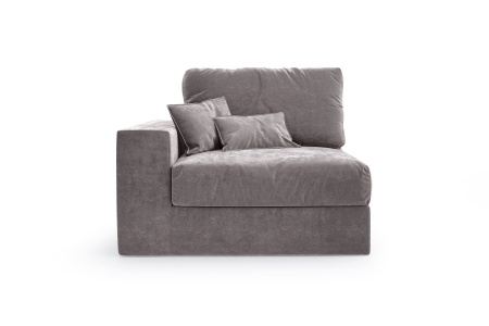 Модуль диван Элизиум угловой - Эконом микровелюр