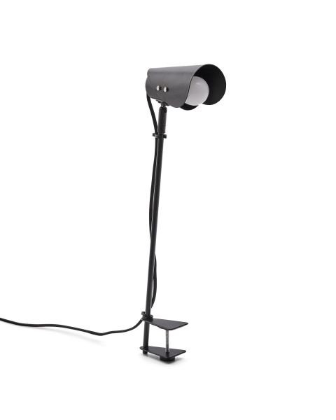 Настольная лампа Jula с зажимом из черного металла от интернет-магазина IDODOM.RU