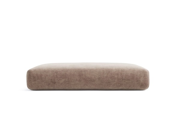 Подушка из цельной пены, цельнокроеная, со съемным чехлом, 65/50/10 - Бостон