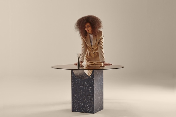 Круглый стол Vestige IQ/стекло от интернет-магазина IDODOM.RU