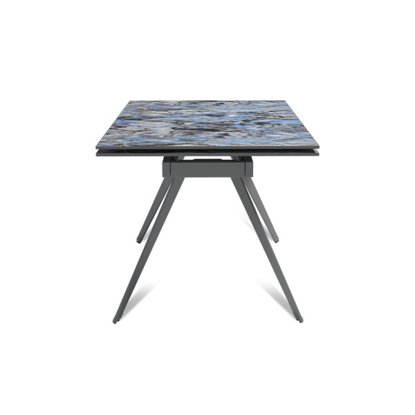 Стол раскладной Rhein (140+40+40), керамика глянцевая Lemurian Blue от интернет-магазина IDODOM.RU