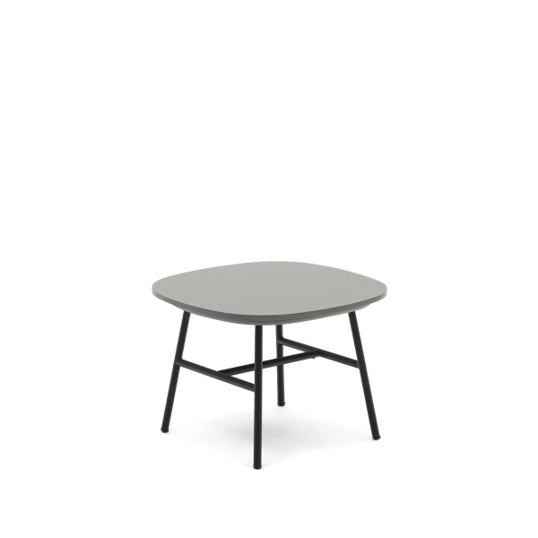 Bramant Приставной столик из стали с черной отделкой 60 x 60 см от интернет-магазина IDODOM.RU