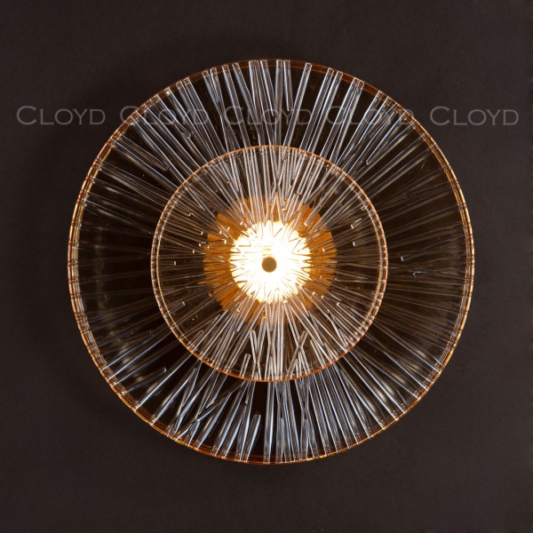 Бра Cloyd HELION-D W1 / Ø35 см - латунь (арт.20308) от интернет-магазина IDODOM.RU
