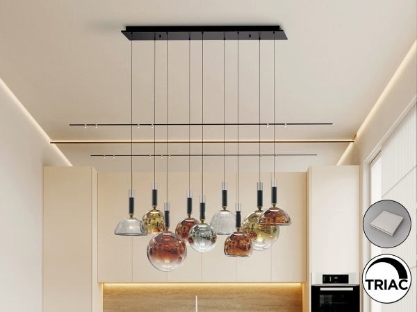 Люстра Charlize II 9L разноцветная от интернет-магазина IDODOM.RU