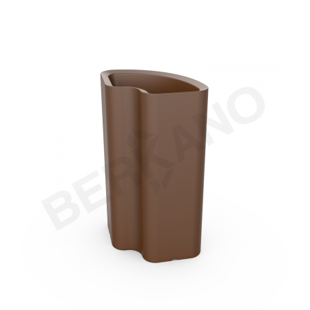 Кашпо Vittorio 80an DB Brown
