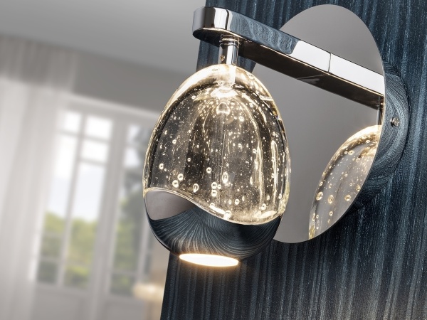 Настенный светильник Rocio 1L хром от интернет-магазина IDODOM.RU