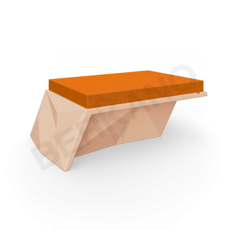 Угловой модуль Quaro с подушками Terracotta, Orange