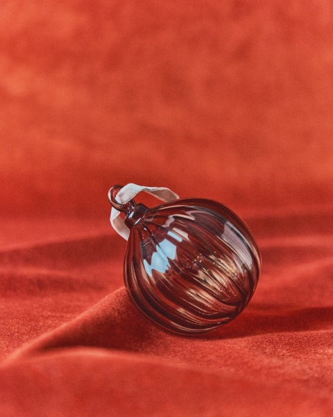 Набор из 2 шаров Oranel из переработанного коричневого стекла диаметром 9,5 см от интернет-магазина IDODOM.RU