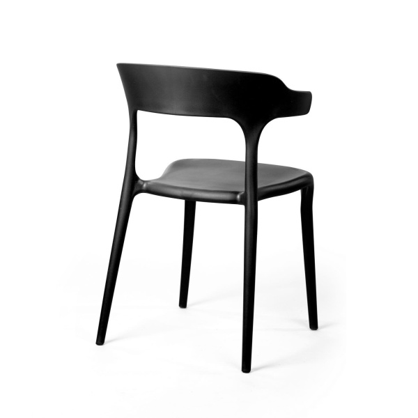 Стул Leo, первичный пластик черный от интернет-магазина IDODOM.RU