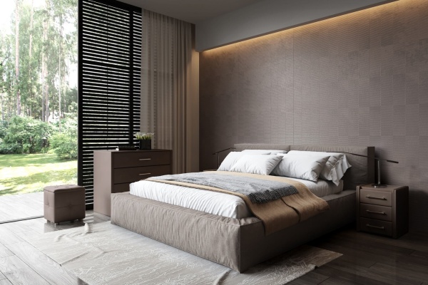 Бескаркасная кровать Фри -