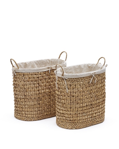 Tressa Набор из 2-х корзин для белья из натурального волокна 50/60 см от интернет-магазина IDODOM.RU