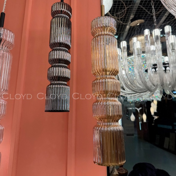 Подвесной светильник Cloyd HOW P1 / выс. 39 см - латунь - шампань (арт.11606) от интернет-магазина IDODOM.RU