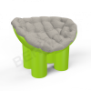 Кресло SLON Spring Green, Light grey