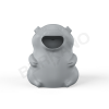Урна детская BERKANO Piggy серого цвета