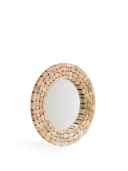 Зеркало Ellipse древесина от интернет-магазина IDODOM.RU