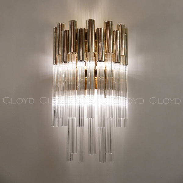 Бра Cloyd MASSOLIT W3 / выс. 48 см - золото (арт.20417) от интернет-магазина IDODOM.RU