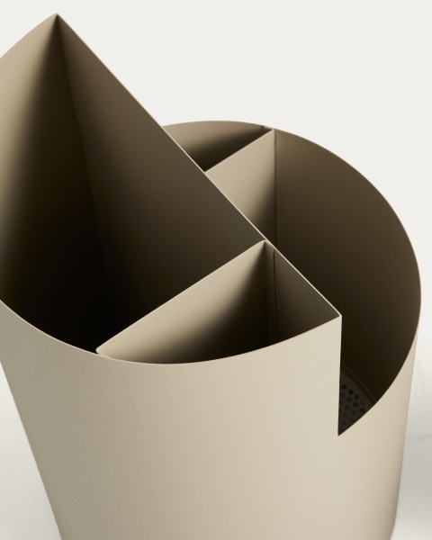 Atin Большая подставка для зонтов из бежевого металла от интернет-магазина IDODOM.RU