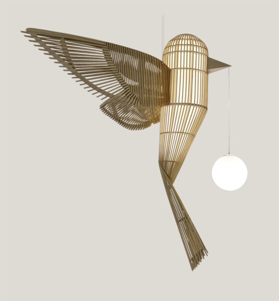 Подвесной светильник Big Bird VERTICAL большой от интернет-магазина IDODOM.RU