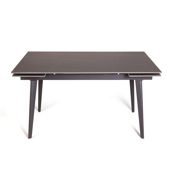 Стол раскладной Buren (140+30+30) керамика черный от интернет-магазина IDODOM.RU