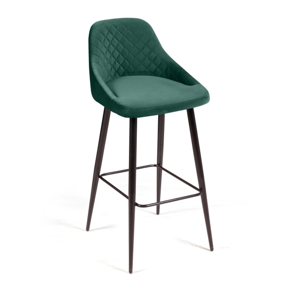 Стул барный Douglas ромб, бархат зеленый 19 от интернет-магазина IDODOM.RU