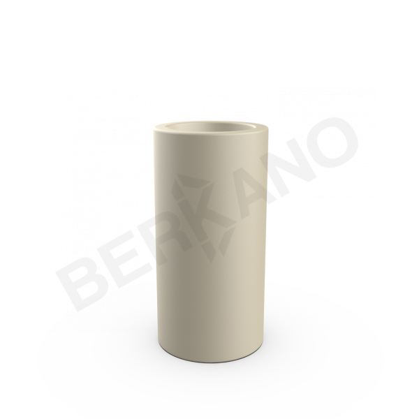 Кашпо Circle 60 бежевого цвета