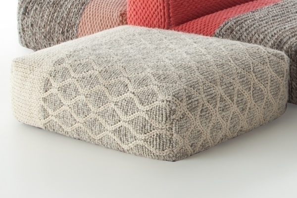 Пуф Mangas Space Rhombus Ivory от интернет-магазина IDODOM.RU